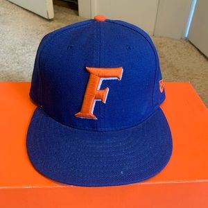 Florida Gators New Era 59FIFTY Fitted Hat - 7 1/4 - Blue